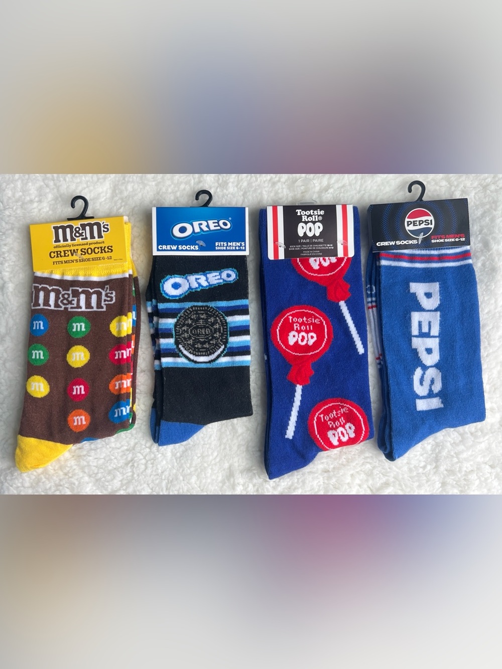 Bundle of 4 Crew Socks